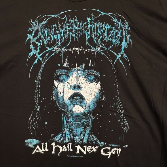 Bring Me the Horizon All Hail Nex Gen AMen Lyric Band Tee XL - Picture 2 of 4